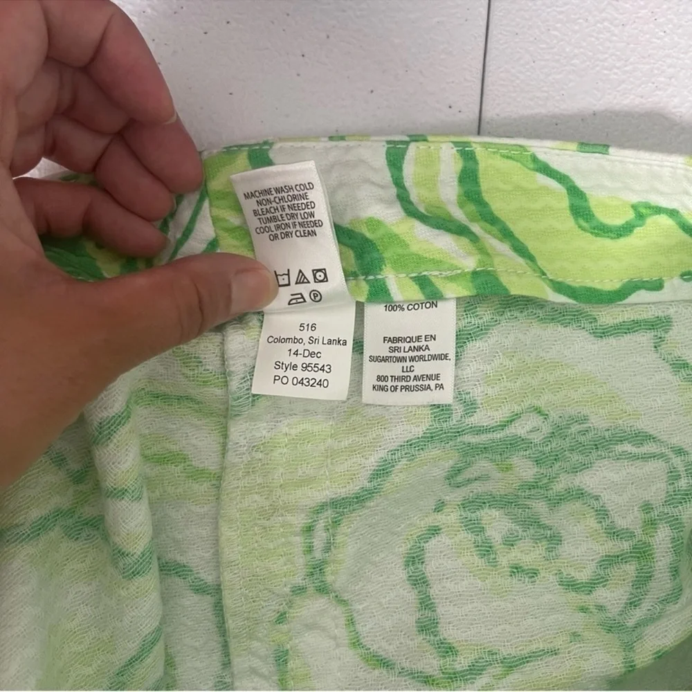 Lilly Pulitzer Liza Shorts Heartbreakers Size 00